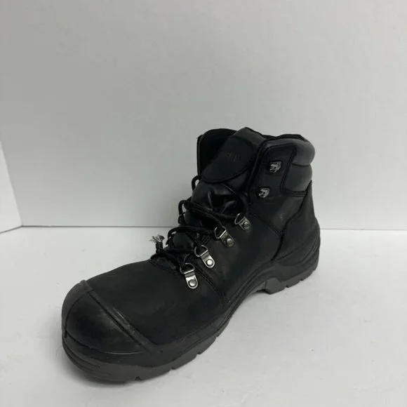 Rocky Men's Worksmart Comp Toe Work Boot Black Size 10 M